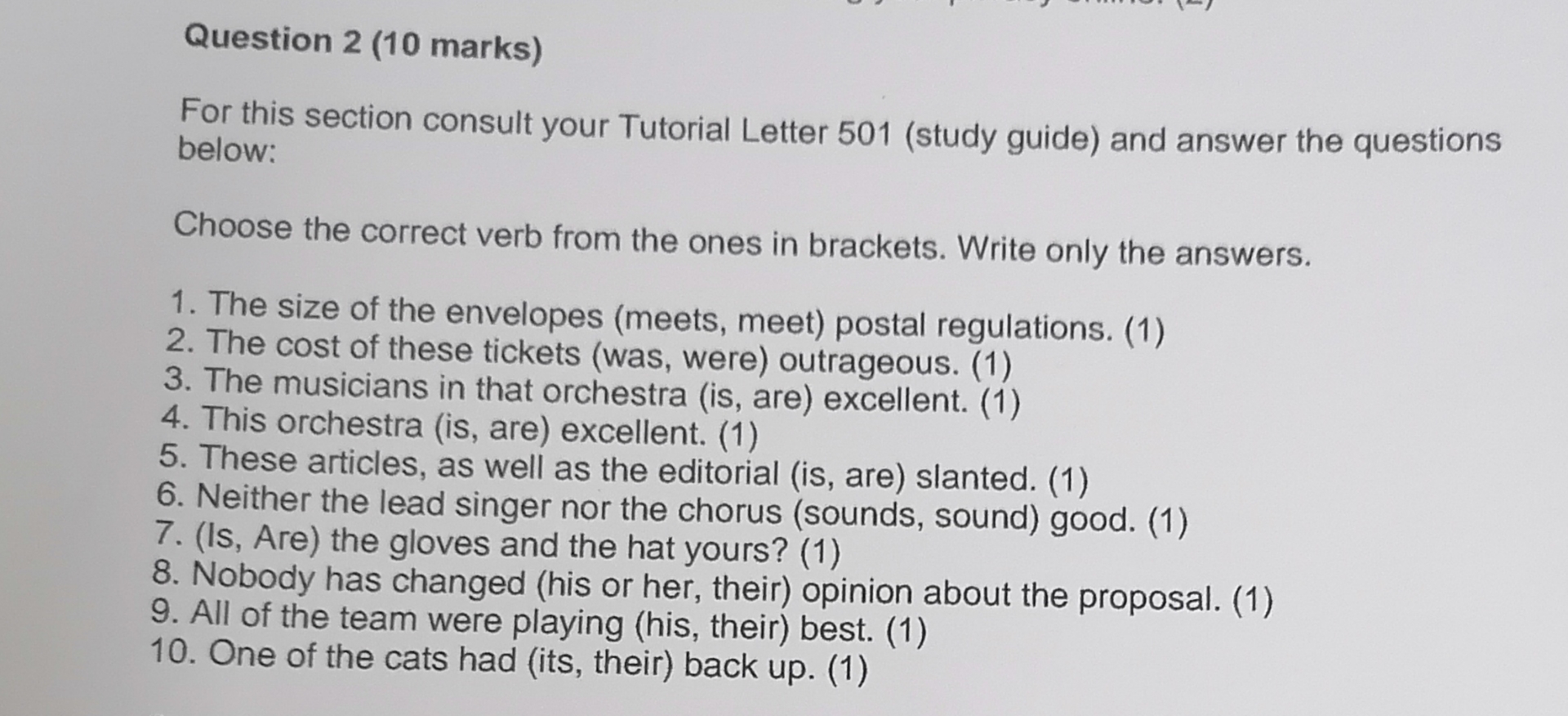 Solved Question 2 (10 ﻿marks)For this section consult your | Chegg.com
