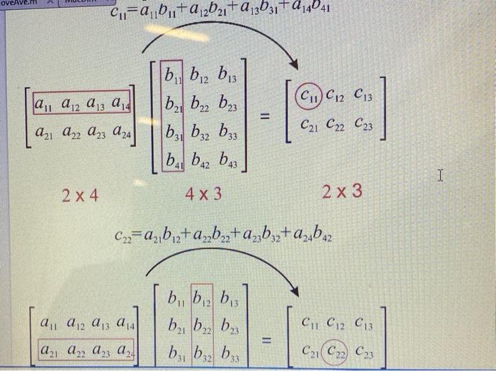 Solved Consider two matrices, [A] with dimensions 2x3 and | Chegg.com