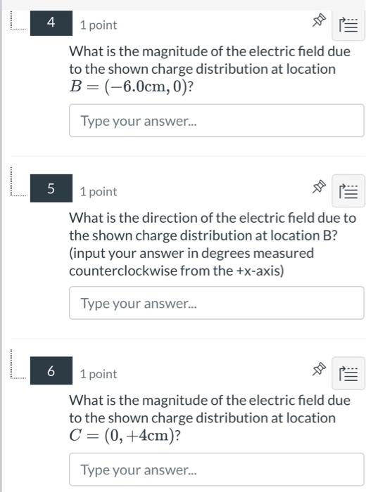 Solved What is the magnitude of the electric field due to | Chegg.com