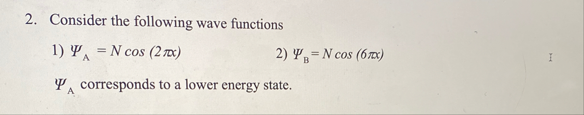 Solved Consider the following wave | Chegg.com
