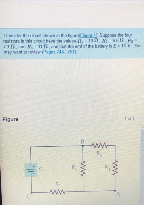 Solved Consider The Circuit Shown In The Figure(Figure 1). | Chegg.com