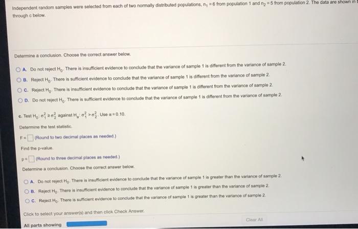 Solved Homework: Module 8- Hypothesis Testing for two Means | Chegg.com