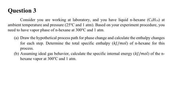 Solved Consider You Are Working At Laboratory, And You Have 