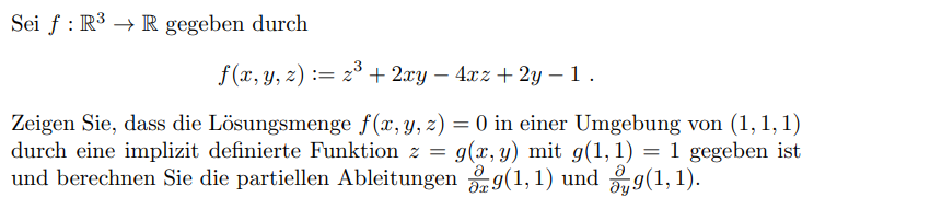 Sei f:R3→R ﻿gegeben | Chegg.com