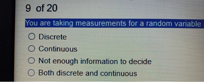 Measurements Random Solved you are taking measurements for a random variable and | Chegg.com