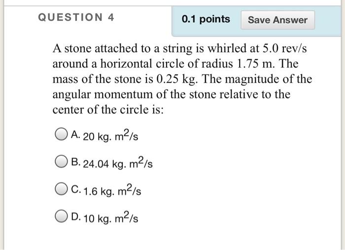Solved QUESTION 2 0.1 points Save Answer The gravitational | Chegg.com