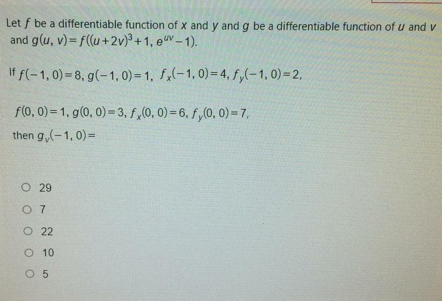 Solved Let F Be A Differentiable Function Of X And Y And Chegg Com