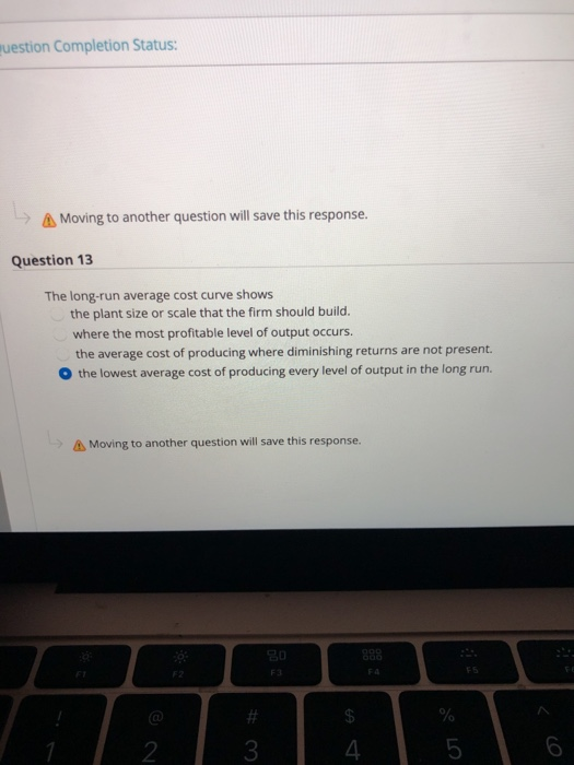 solved question completion status o decrease output... Solved tuestion Completion Status: > Moving to another | Chegg.com