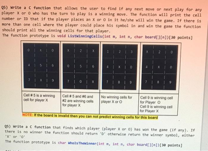 Solved Q5) Write a c function that allows the user to find | Chegg.com