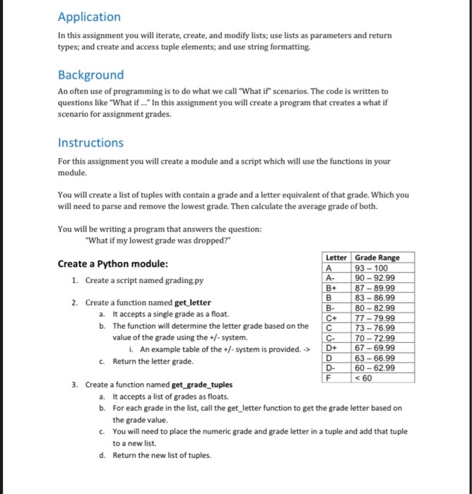 Solved Application In this assignment you will iterate, | Chegg.com