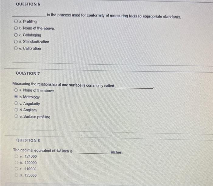 Solved A precision meastrment is any measurment made to a | Chegg.com