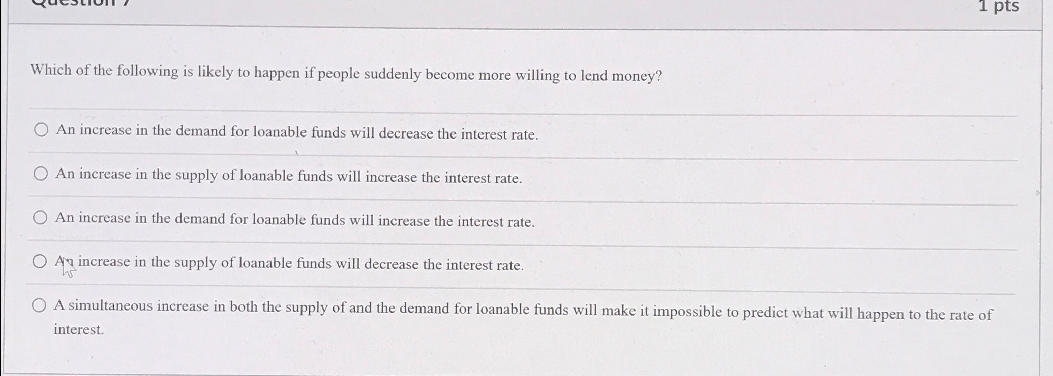 Solved Which of the following is likely to happen if people | Chegg.com