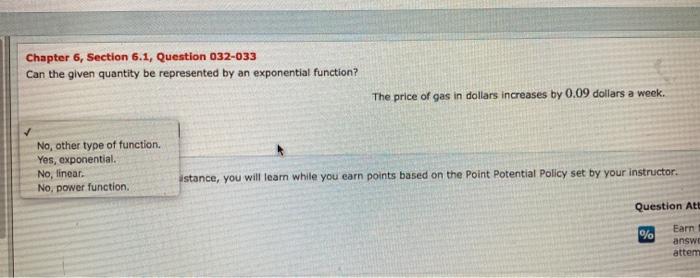 Solved Chapter 6, Section 6.1, Question 032-033 Can the | Chegg.com