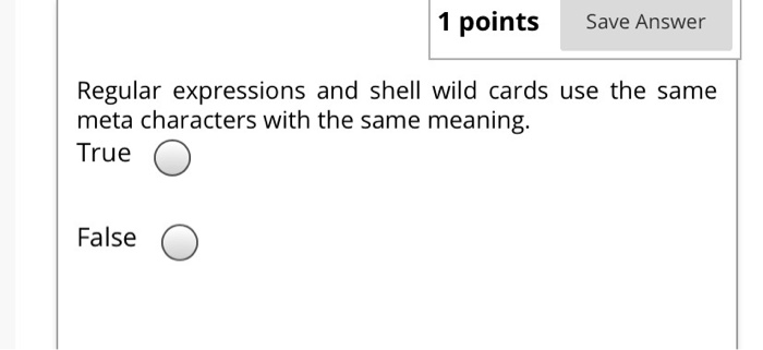 Solved 1 points Save Answer Which of the following is not a | Chegg.com
