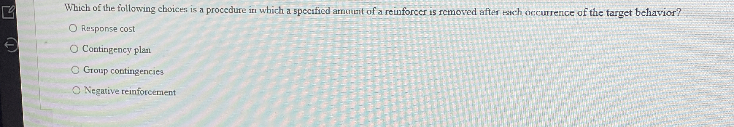 Solved Which of the following choices is a procedure in | Chegg.com
