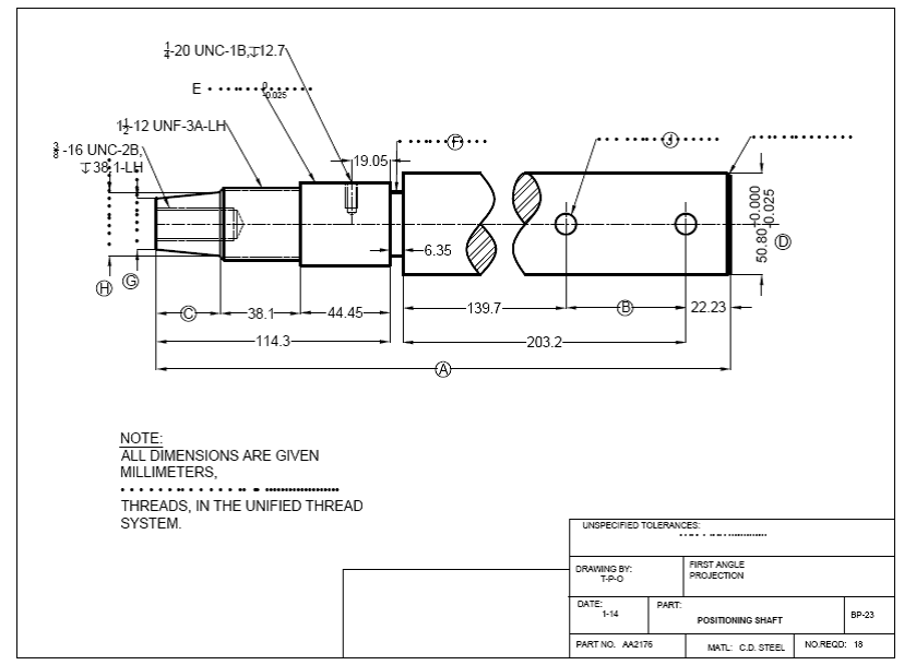 Chapter U23 Solutions | Basic Blueprint Reading And Sketching 9th ...