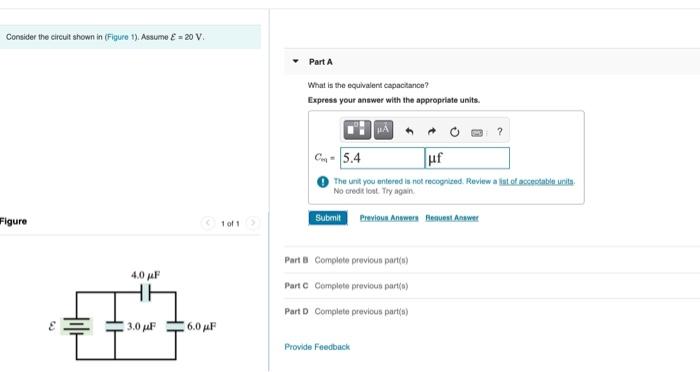 Solved Consider the circuit shown in Figure 1). Assume E = | Chegg.com