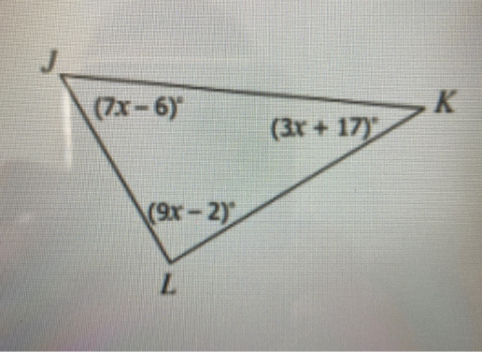 Solved How Do I Solve For X And Find All The Angles | Chegg.com