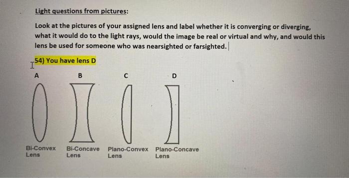 Solved Light questions from pictures: Look at the pictures | Chegg.com