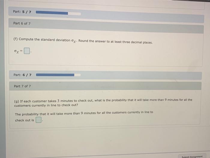 Solved Question 3 of 6 (point) Attempt 1 of 1 | View | Chegg.com
