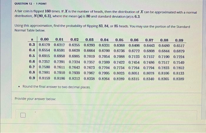 solved-a-fair-coin-is-flipped-160-times-if-x-is-the-number-chegg