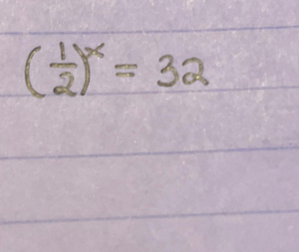 1) 3x - 18 2) - 8x = 32