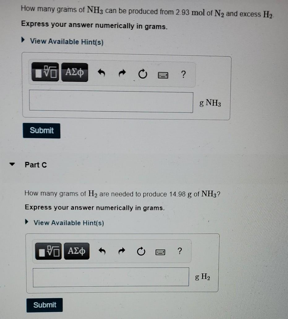 solved-how-many-grams-of-nh3-can-be-produced-from-2-93-mol-chegg