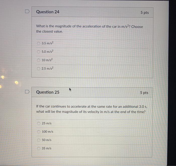 Solved Question 24 5 pts What is the magnitude of the | Chegg.com