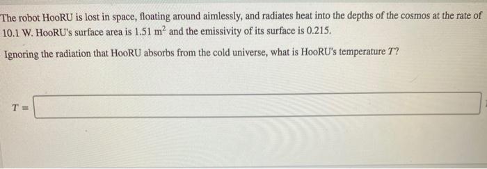 Solved Find the net rate of radiation Het by a pot at 30.5 | Chegg.com