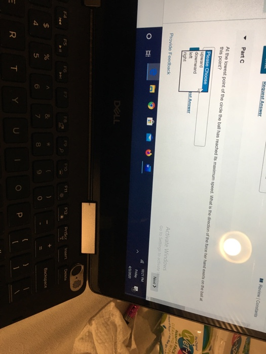 Solved Afast pitch softball player does a "windmill pitch,