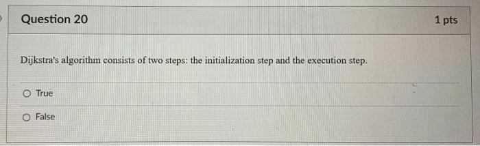 Solved Question 26 1 pts Which of the following is NOT a | Chegg.com