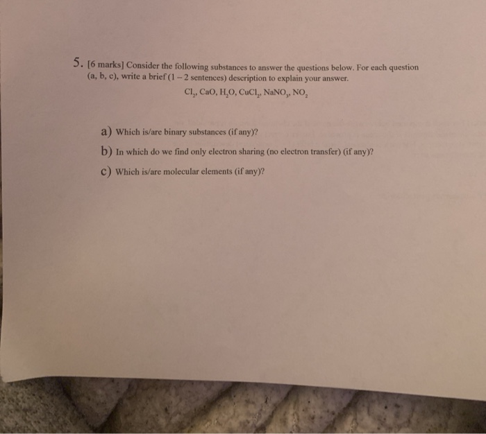 Solved 2. [4 marks] A chemistry student obtains the mass of | Chegg.com