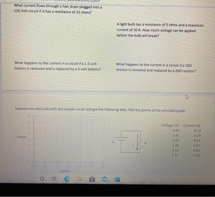 Solved An alarm clock draws 0.5 A of current when connected