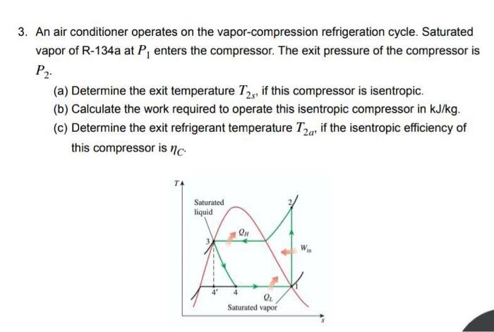 Solved the data given:P1 = 360.0kpa , P2 = 1000kpa , nc = | Chegg.com