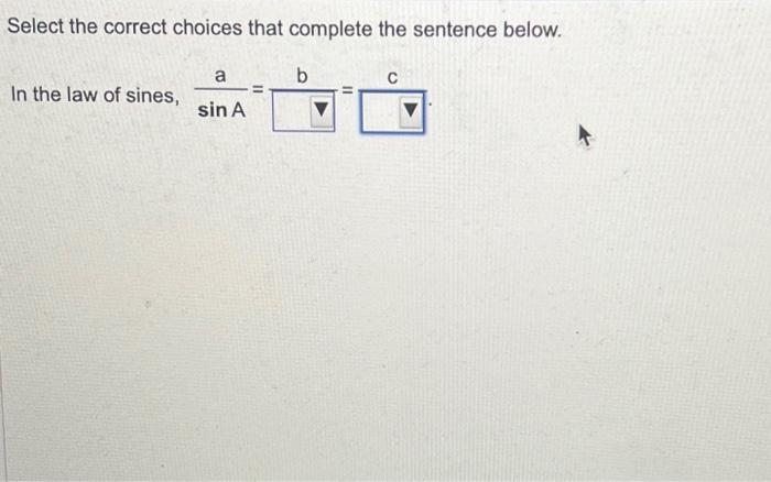 Solved Select The Correct Choices That Complete The Sentence | Chegg.com