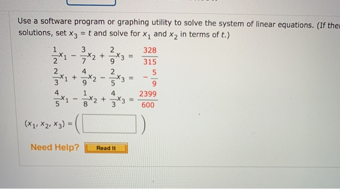 Solved -- Use a software program or graphing utility to | Chegg.com
