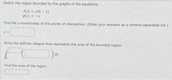 Solved Sketch the region bounded by the graphs of the | Chegg.com