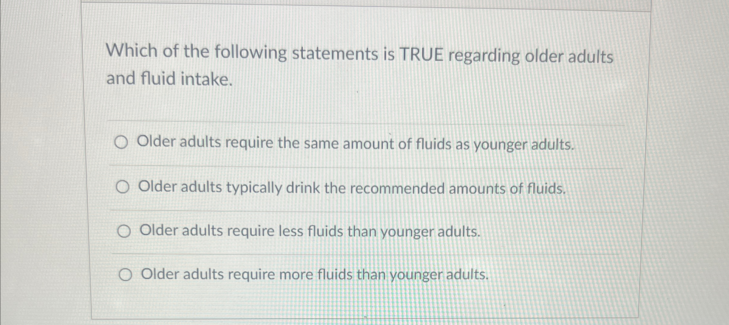 Which of the following statements is TRUE regarding | Chegg.com