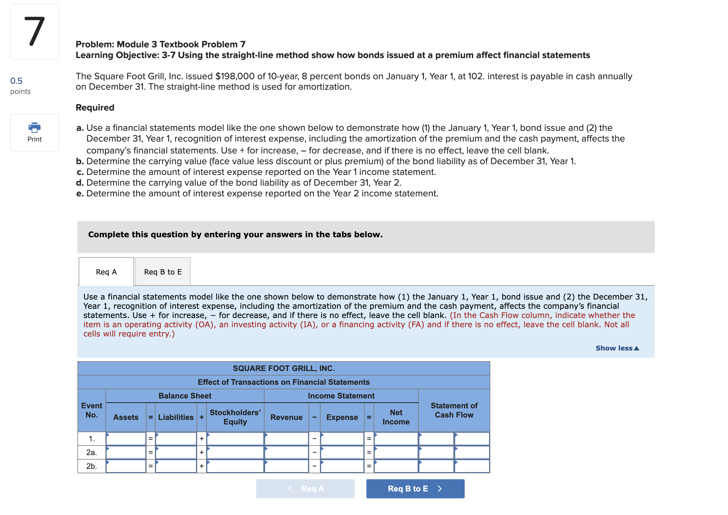 Solved Problem: Module 3 Textbook Problem 7Learning | Chegg.com