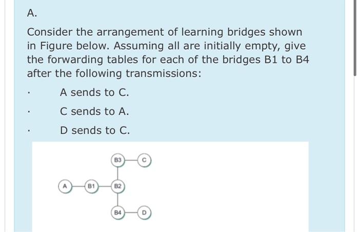 Solved A. Consider the arrangement of learning bridges shown | Chegg.com
