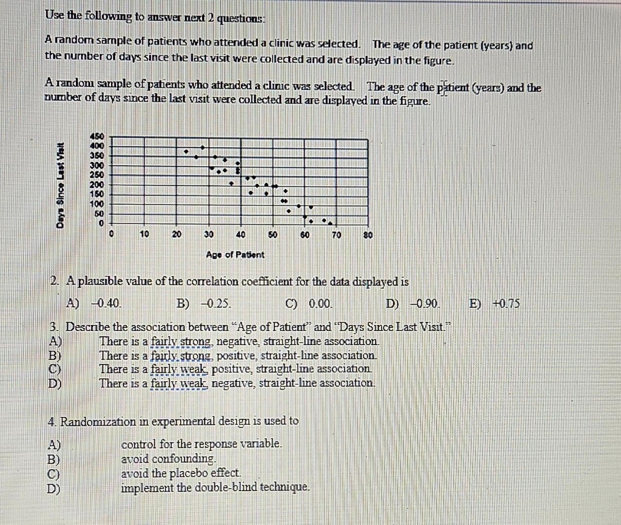 Solved Use the following to answer next 2 questions: A | Chegg.com
