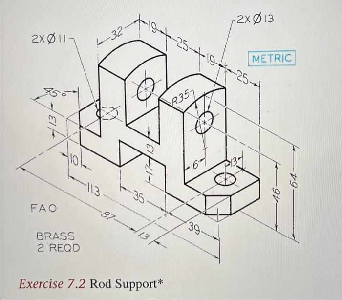 Solved Assignment: Exercise 7.2 Rod Support, page 309 1. | Chegg.com
