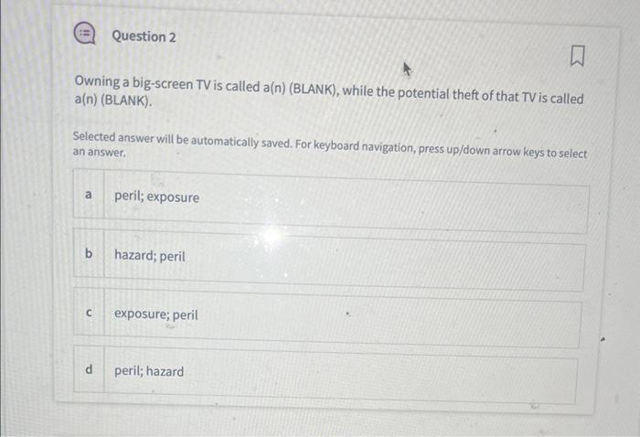 Solved Owning a big-screen TV is called a(n) (BLANK), while | Chegg.com