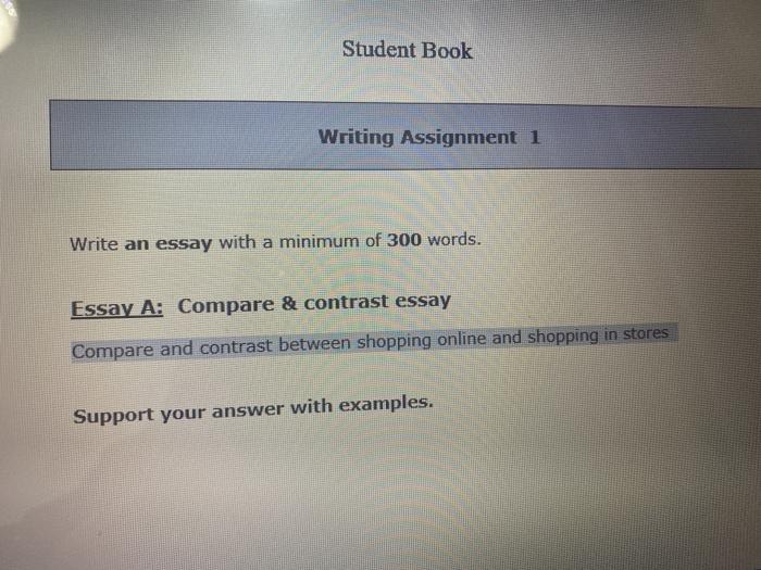 essay writing on online shopping