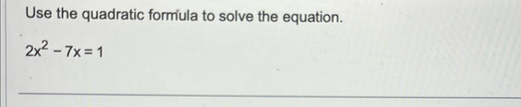 solve the quadratic equation x2 2 i x 1 7i 0