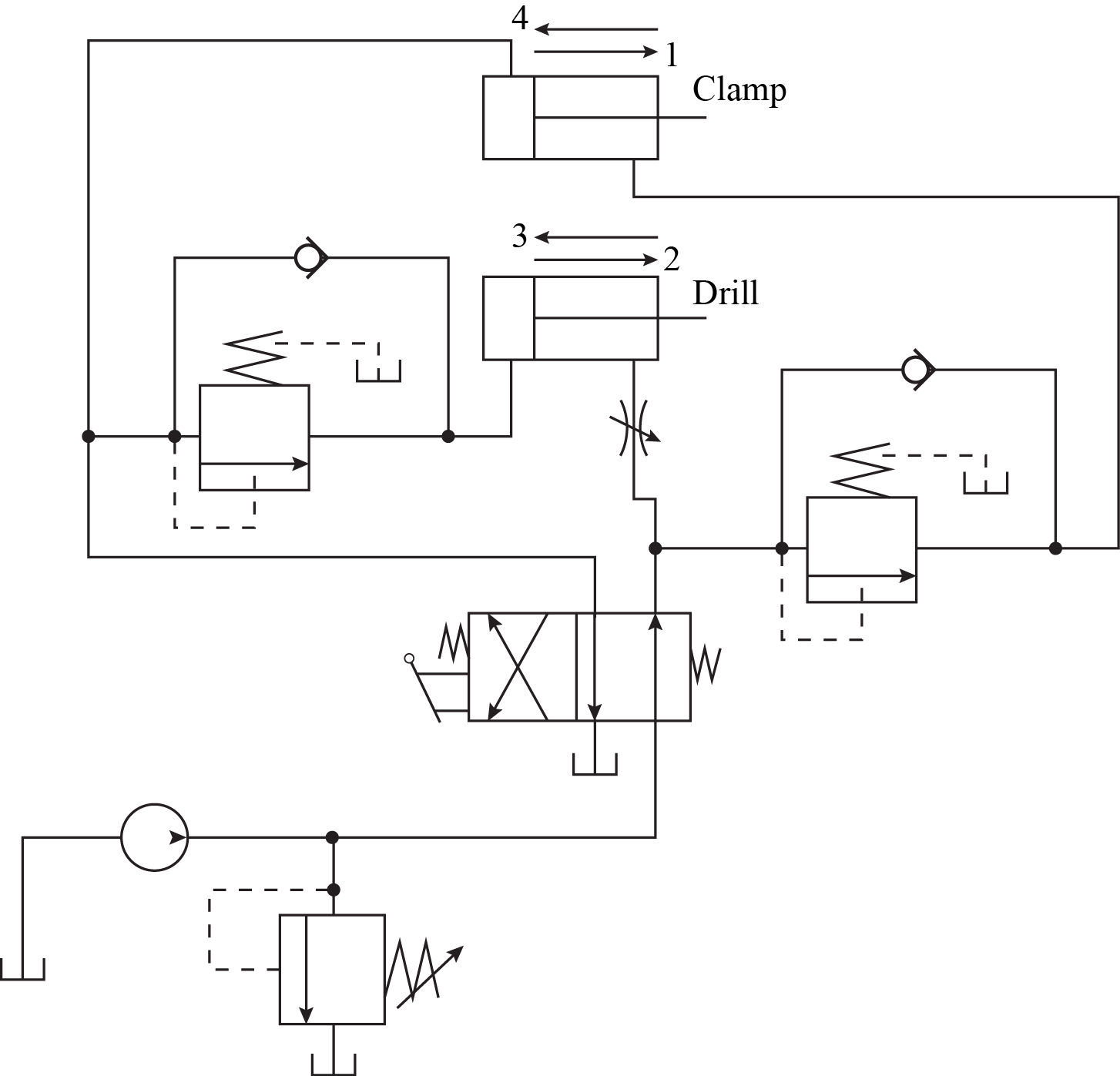 Solved: A machining process requires that a clamp cylinder be used ...