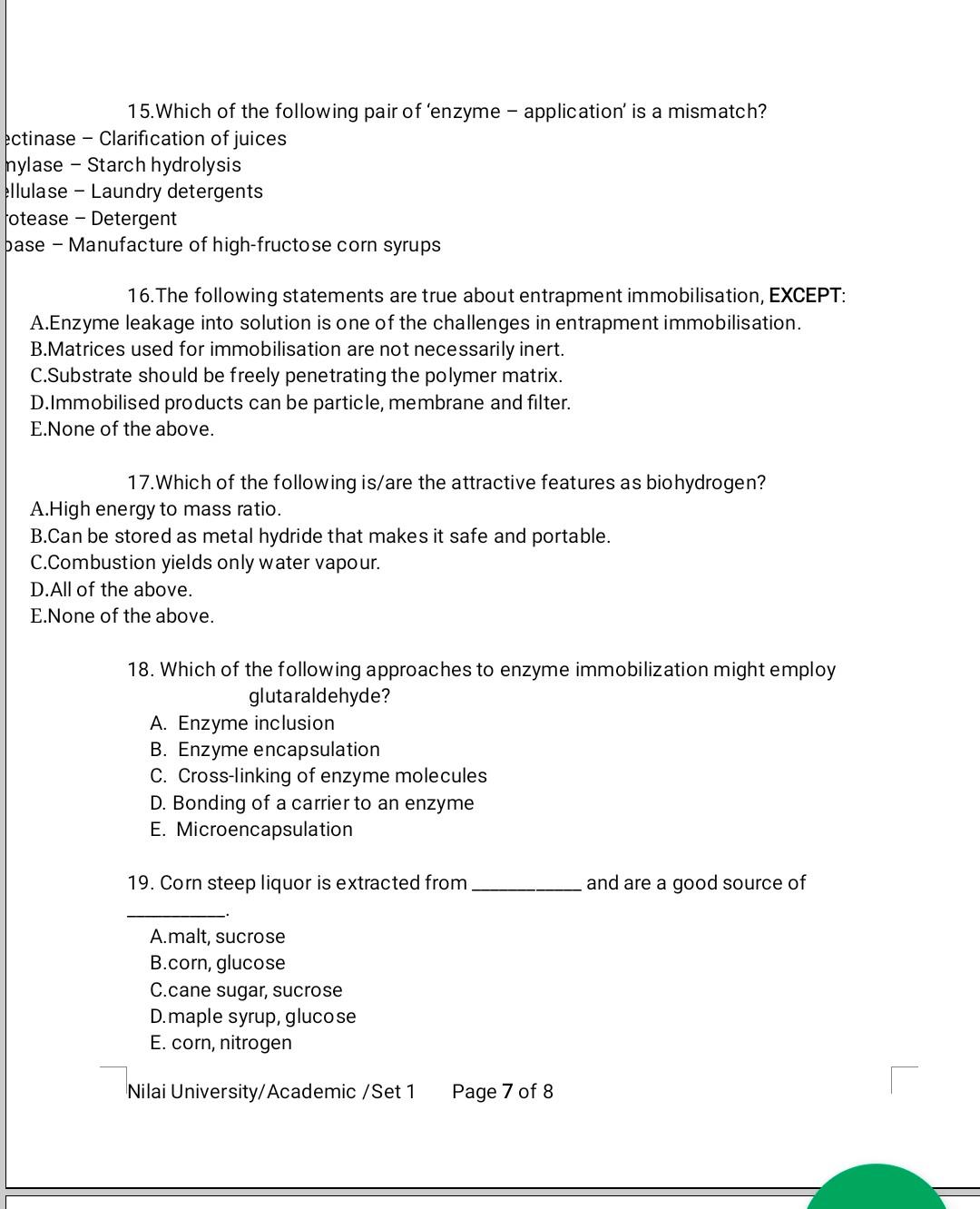 Solved SECTION A: MULTIPLE CHOICE (60 MARKS) Answer ALL | Chegg.com