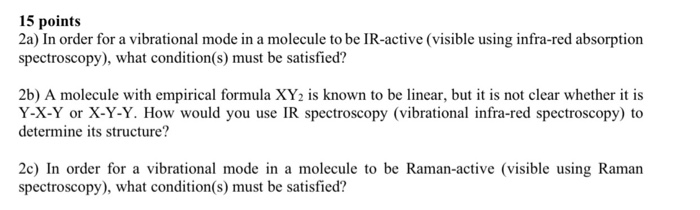 Solved Vibrational Term G V E V U U Zhen Hc H Chegg Com