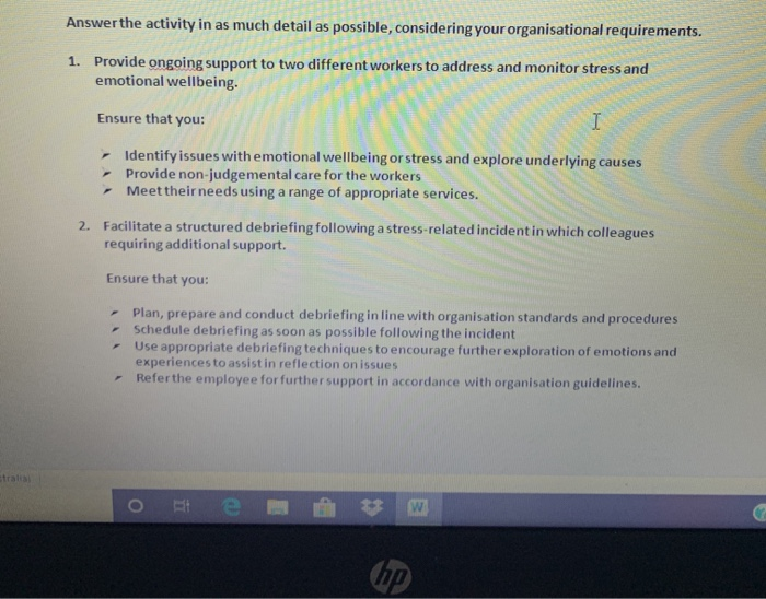 Solved Answer the activity in as much detail as possible, | Chegg.com