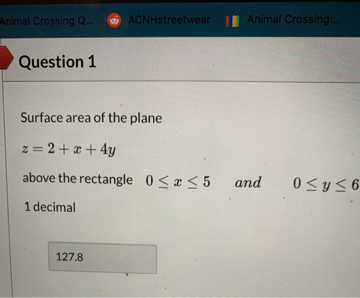 Solved Animal Crossing Q... 6 ACNHstreetwear Animal